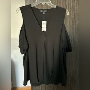 Brand New tags INC Womens cold shoulder shirt size XL